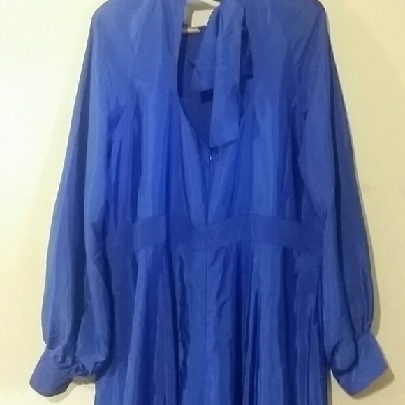SOLD ON MERC Asos Curve Cobalt Blue Dress Size 16 - Picture 4 of 4