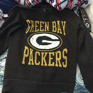 packers distressed crewneck