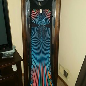 Mermaid dress sheer  side panels