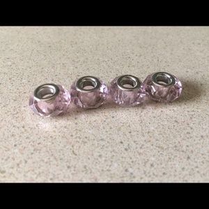 Pink beads for bracelets and necklaces 💝