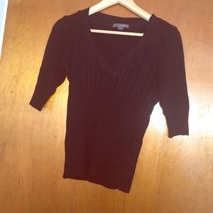 Black v neck sweater !