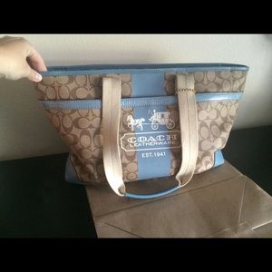 Authentic Coach Diaper Bag