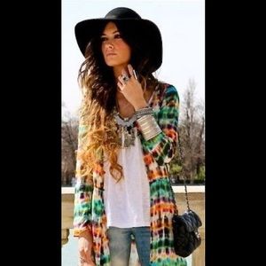 SOLD 🚫🚫 Tie dye kimono or dress