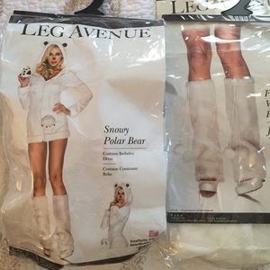 Halloween costume Snowy Polar Bear