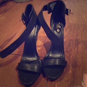 Black heels