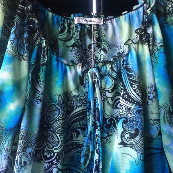 Tie dye blouse