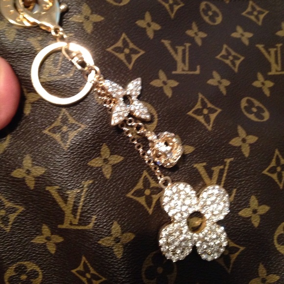 Purse Charm on authentic Louis Vuitton purse