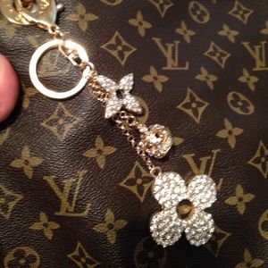 Purse Charm on authentic Louis Vuitton purse