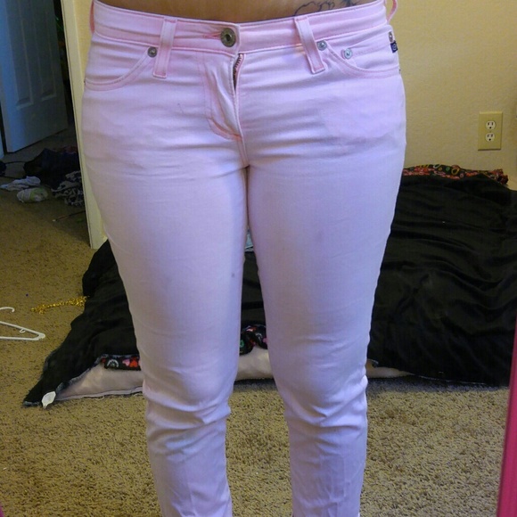 Pink AG capris