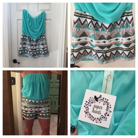 Sequin romper sz.L