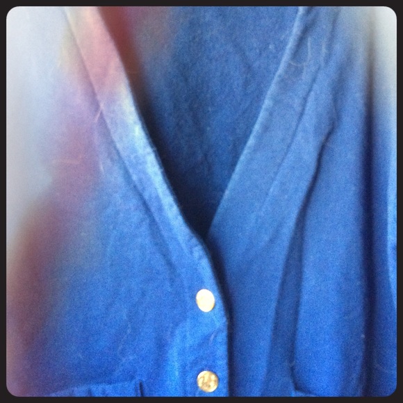 Cute blue vintage cardigan