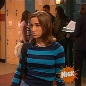 Mindys drake and josh blue striped sweater