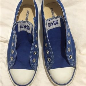Low Top "Dodger Blue"Converse Women sz 8.5