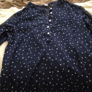 Large long sleeved old navy blouse