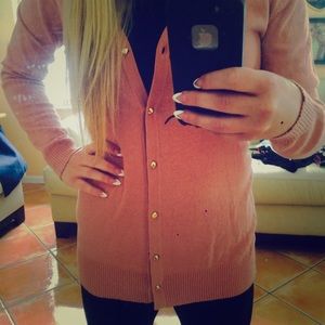 Pink Cardigan