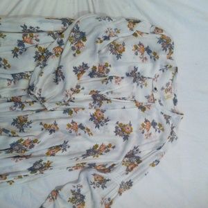 Free People floral tunic