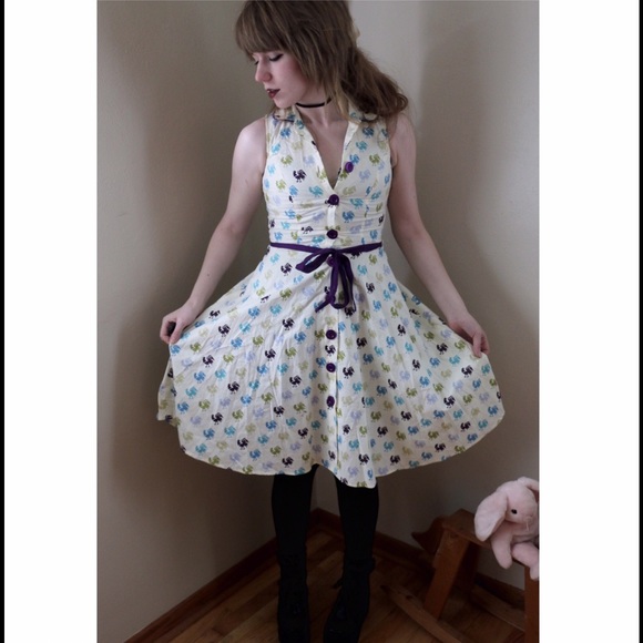rooster dress