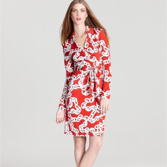 DVF wrap dress