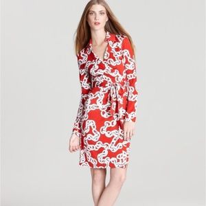 DVF wrap dress