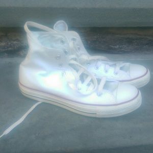 White Converse All Star