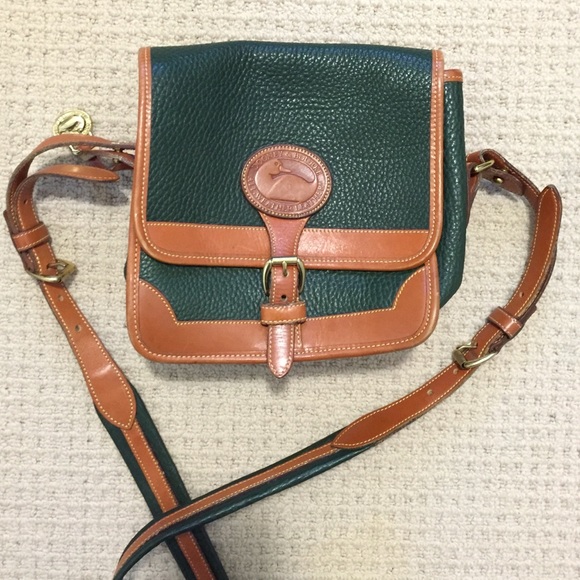 Vintage Dooney Bourke saddle bag