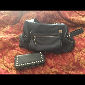 Navy Aldo bag
