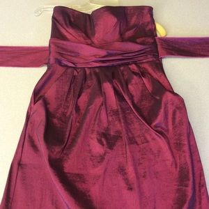 Violet dress with pockets