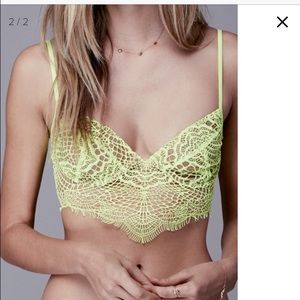 For Love and lemons bat your lashes bra new