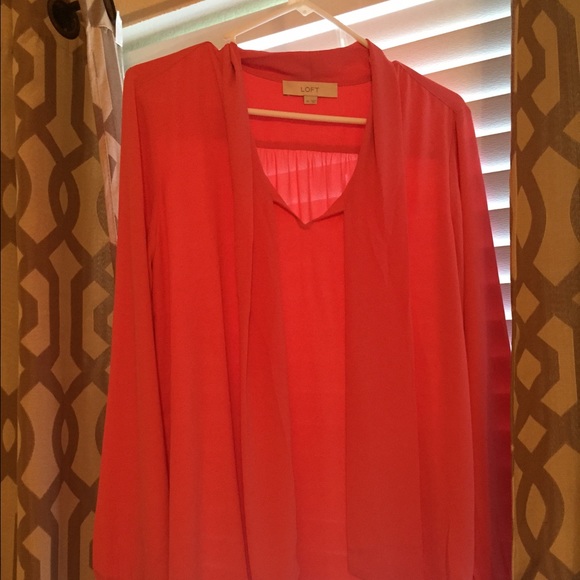 Coral Maternity Top