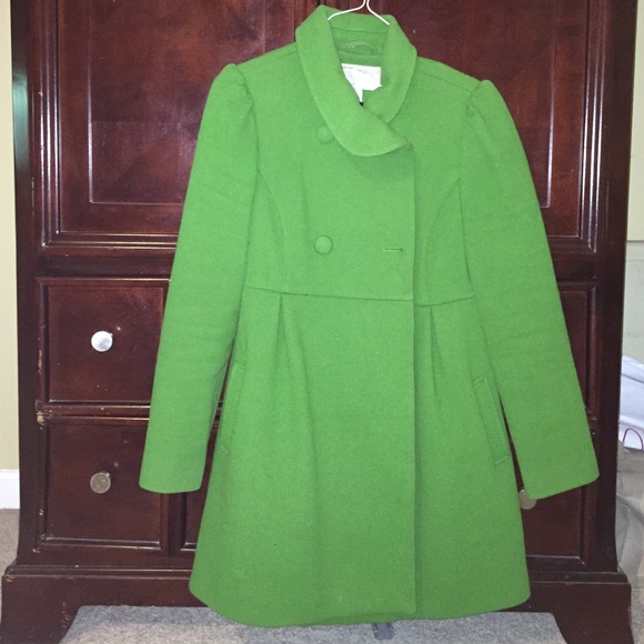 old navy green coat