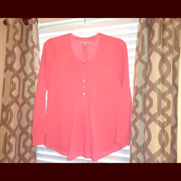 Coral Maternity Top