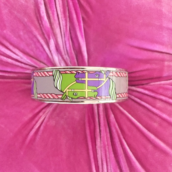 Hermes Accessories - Hermes enamel bracelet