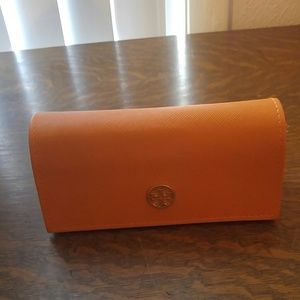 Tory burch orange sunglasses case