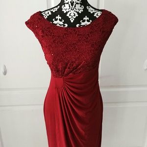 Red Cocktail Dress