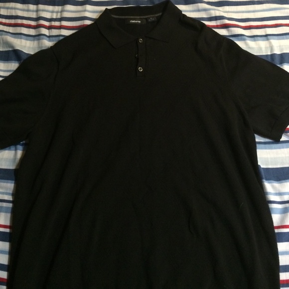 Men's Black Polo