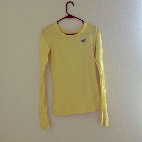 Yellow Hollister long sleeve!