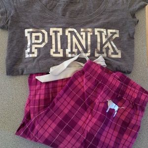 Victoria's Secret PINK Sleep Set