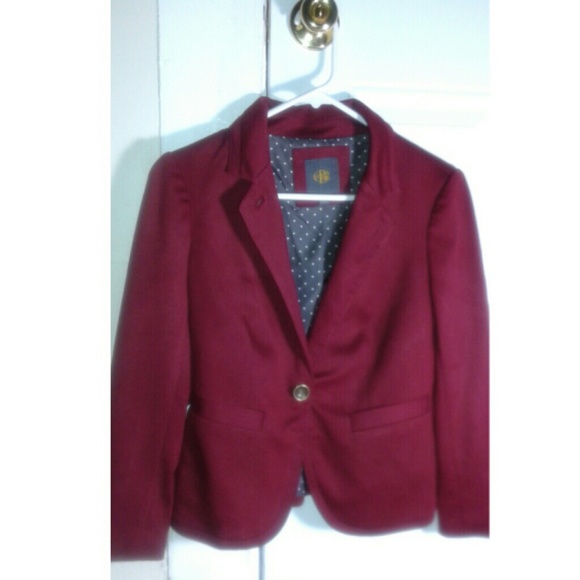 Burgundy The LIMITED Posh Blazer