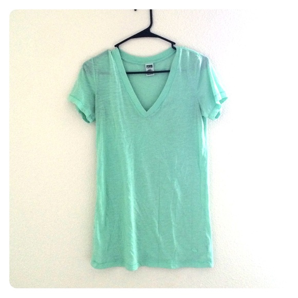 Mint green v-neck!