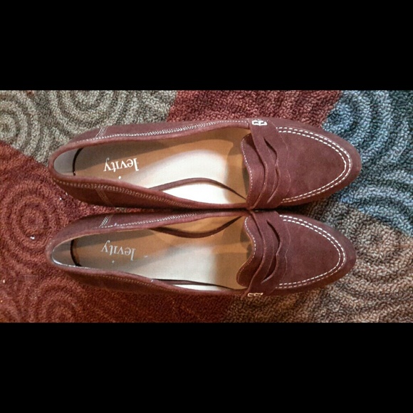 levity Shoes - Nwot Real Leather Shoes