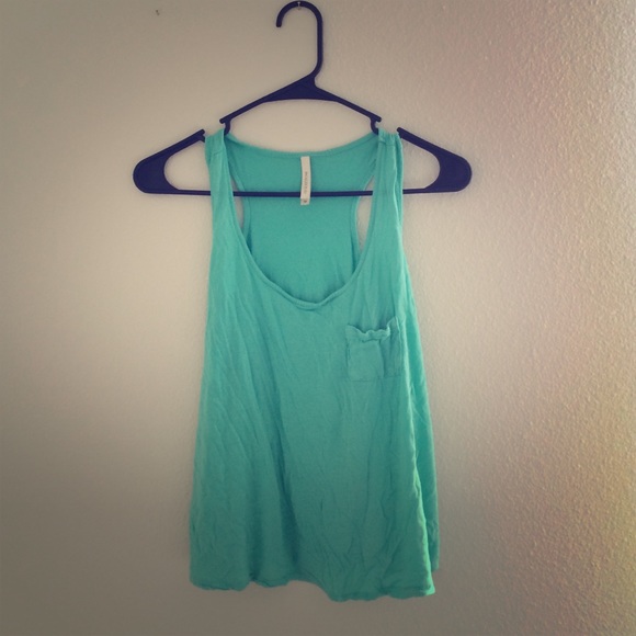 Mint green tank!