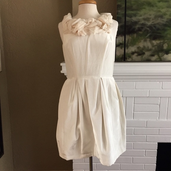Taylor taffeta and silk dress