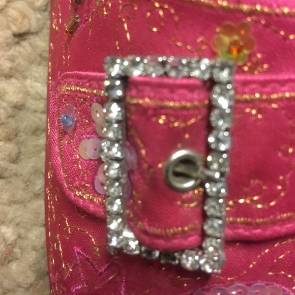 Rampage pink sequin clogs - Picture 2 of 2