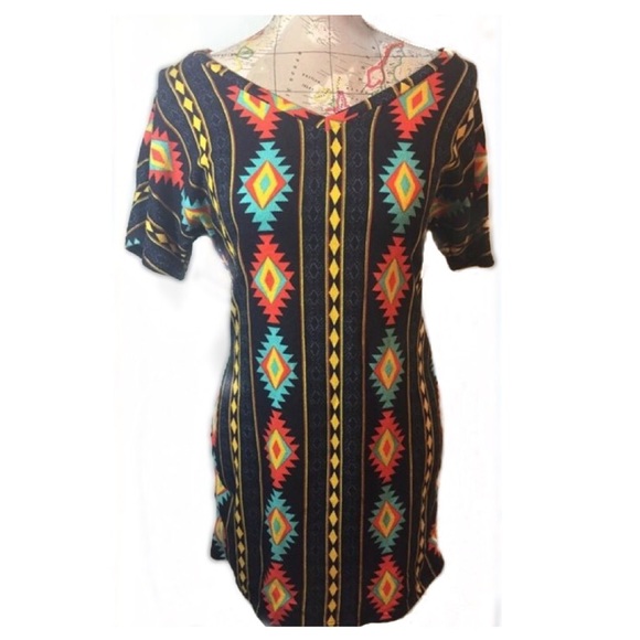 Francesca's Collections Dresses & Skirts - 🇺🇸Made in USA! Thanksgiving aztec Print Dress.