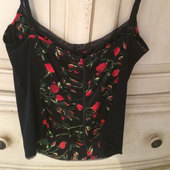 *VINTAGE* Dolce & Gabbana Floral, Silk Camisole - Picture 2 of 4