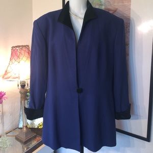 SOLD SOLD Vintage Christian Dior jewel blue blazer
