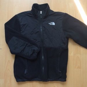 North Face Black Denali Kids Size Large