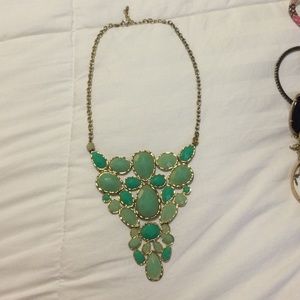 Mint and Turquoise Necklace