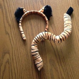 !ON HOLD! Tiger Ears and Tail!