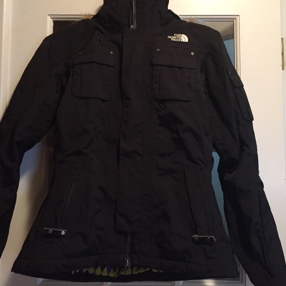 The North Face black winter jacket